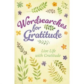 Wordsearches for Gratitude