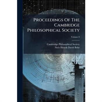 Proceedings Of The Cambridge Philosophical Society