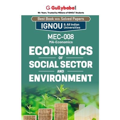 MEC-08 Economics of Social Sector and Environment