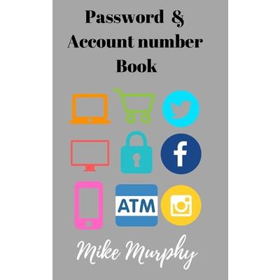 Password & Account Number Book