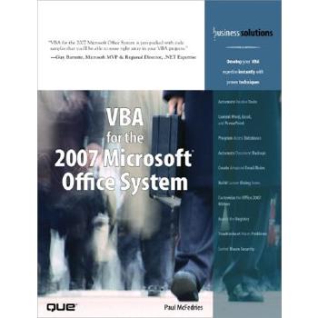 VBA for the 2007 Microsoft Office System