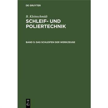 Das Schleifen Der Werkzeuge