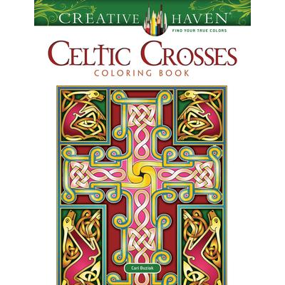 Creative Haven Celtic Crosses Coloring Book
