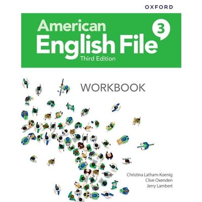 American English File Level 3 Workbook