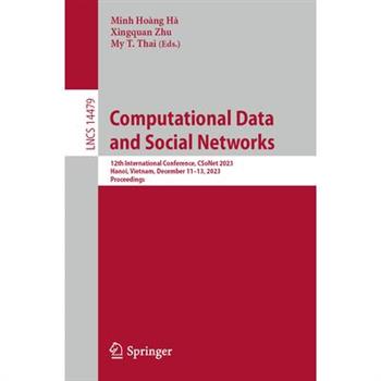Computational Data and Social Networks