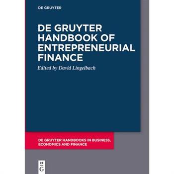 de Gruyter Handbook of Entrepreneurial Finance