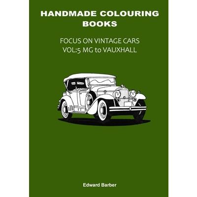 Handmade Colouring Books - Focus on Vintage Cars Vol