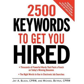 2500 Keywords to Get You Hired
