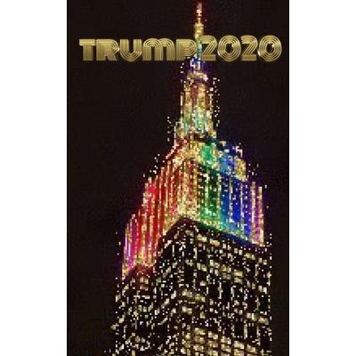 Trump-2020 Iconic Empire StateBuilding writing Drawing Journal.