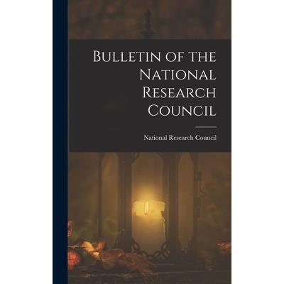 Bulletin of the National Research Council