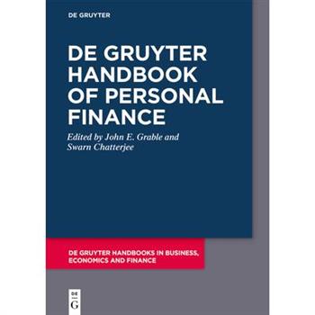 de Gruyter Handbook of Personal Finance