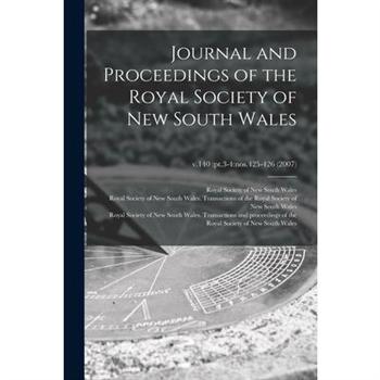 Journal and Proceedings of the Royal Society of New South Wales; v.140