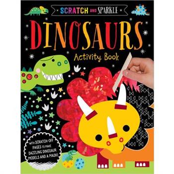 Scratch and Sparkle Dinosaurs Activity Book