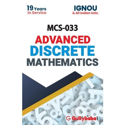 MCS-033 Advanced Discrete Mathematics