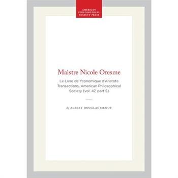 Maistre Nicole Oresme