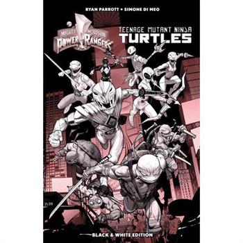 Mighty Morphin Power Rangers/Teenage Mutant Ninja Turtles B&w Limited Edition