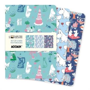 Moomin Classics Set of 3 MIDI Notebooks