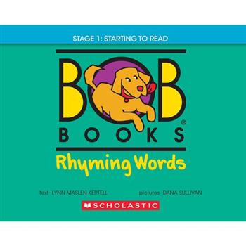 Bob Books - Rhyming Words Hardcover Bind-Up Phonics, Ages 4 and Up, Kindergarten (Stage 1: Starting to Read)