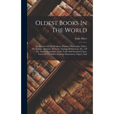 Oldest Books In The World