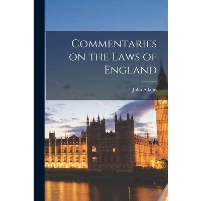 Commentaries on the Laws of England