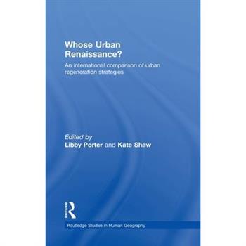 Whose Urban Renaissance?