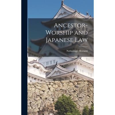 Ancestor-worship and Japanese Law