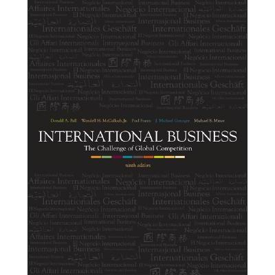 International Business: The Challenge of Global Competition with PowerWeb, CD, a