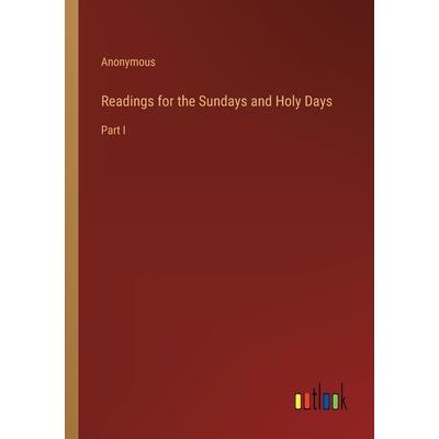 Readings for the Sundays and Holy Days