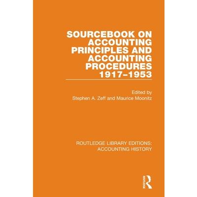 Sourcebook on Accounting Principles and Accounting Procedures, 1917-1953