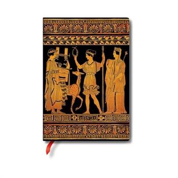 2027 Gathering of Deities MIDI Horizontal Softcover 18-Month Weekly Planner, 224pg, 80gsm by Paperblanks (Ancient Greek Pottery)