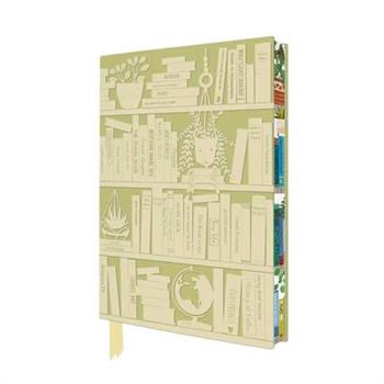 Georgia Breeze: Bookshelves Artisan Art Notebook (Flame Tree Journals)