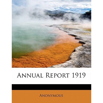 Annual Report 1919