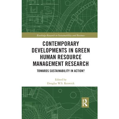 Contemporary Developments in Green Human Resource Management Research