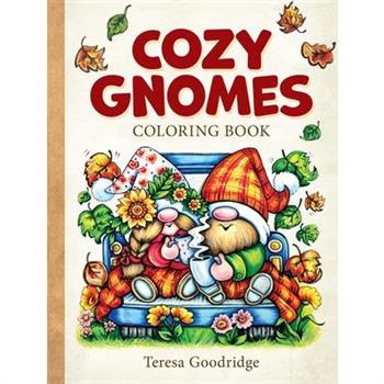 Cozy Gnomes Coloring Book