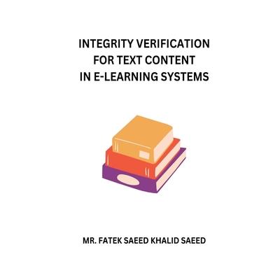 Integrity Verification for Text Content in E-Learning Systems