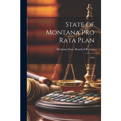 State of Montana pro Rata Plan