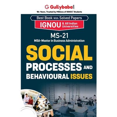 Ms-21 Social Processes and Behavioural Issues