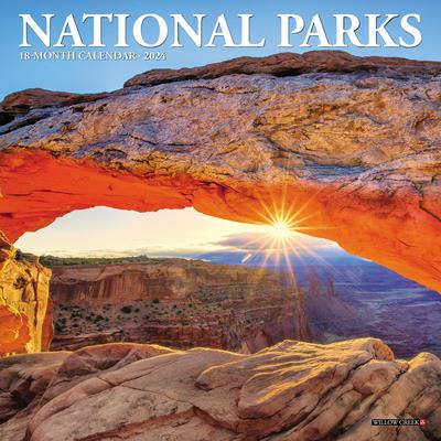 National Parks 2024 7 X 7 Mini Wall Calendar