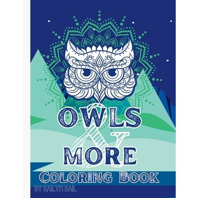Owls and More Coloring Book