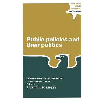 Public Policies and Their Politics