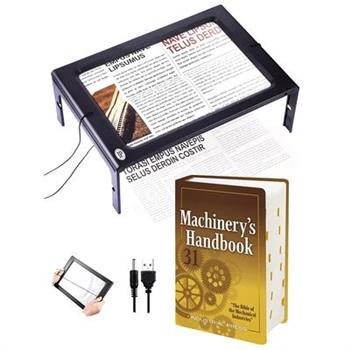 Machinery’s Handbook Toolbox and Magnifier Bundle