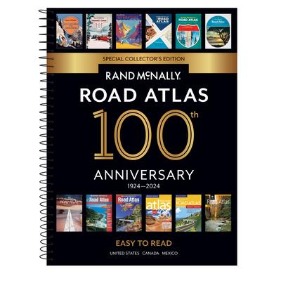 Rand McNally 2024 Midsize Easy to Read - 100th Anniversary Collector's Edition