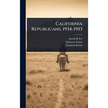 California Republicans, 1934-1953