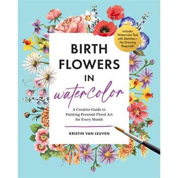 Birth Flowers in Watercolor