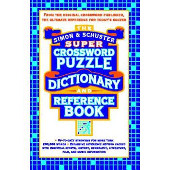 Simon Schuster Super Crossword Puzzle Dictionary And Reference Book