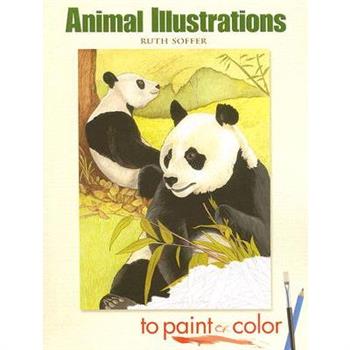 Animal Illustrations to Paint or Color