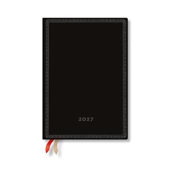 2027 Black Edition Bold MIDI Horizontal Softcover 12-Month Weekly Planner, 176pg, 100gsm by Paperblanks (Black Edition)