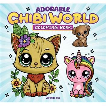Adorable Chibi World Coloring Book