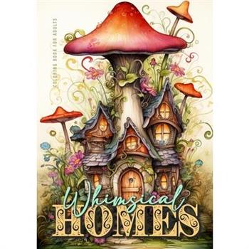 Whimsical Homes Coloring Book for Adults