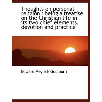 Thoughts on Personal Religion